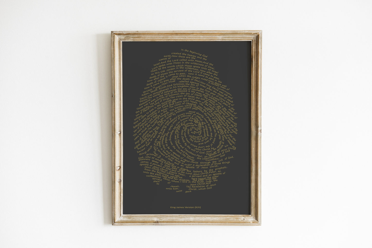 Fingerprint of Faith