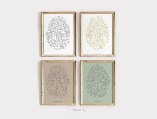 Fingerprint of Faith Digital Product