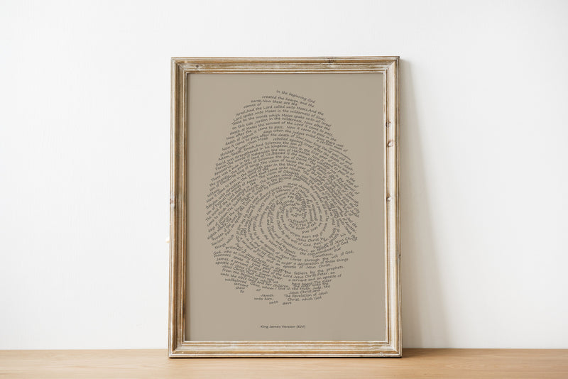 Fingerprint of Faith Skin with Black