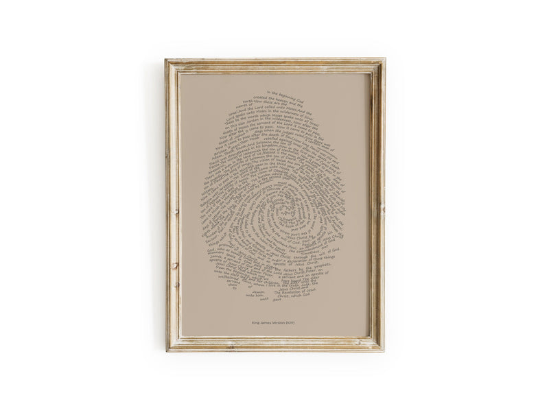 Fingerprint of Faith Skin with Black