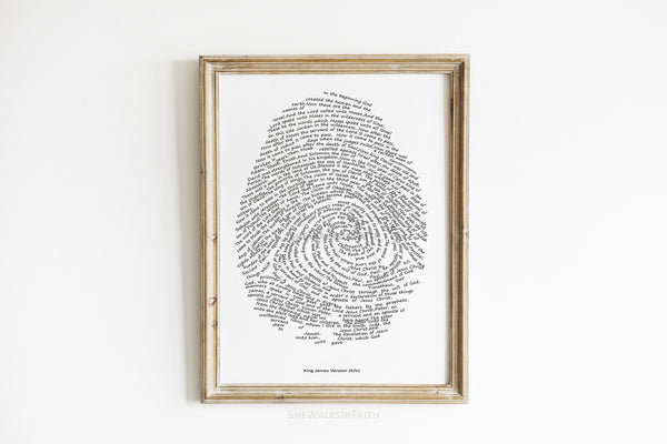 Fingerprint of Faith Digital Product