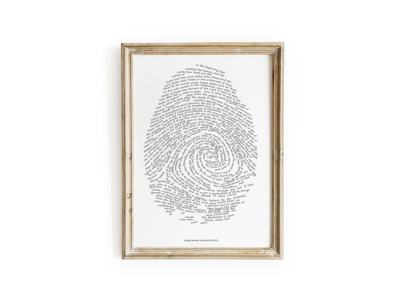 Fingerprint of Faith DIGITAL PRINT