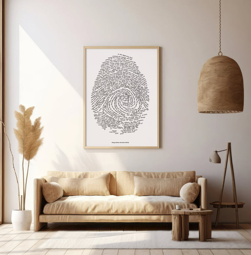 Fingerprint of Faith DIGITAL PRINT